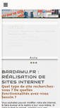 Mobile Screenshot of bardamu.fr
